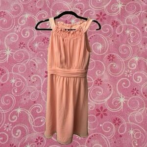 Alfred Angelo Peach Midi Dress